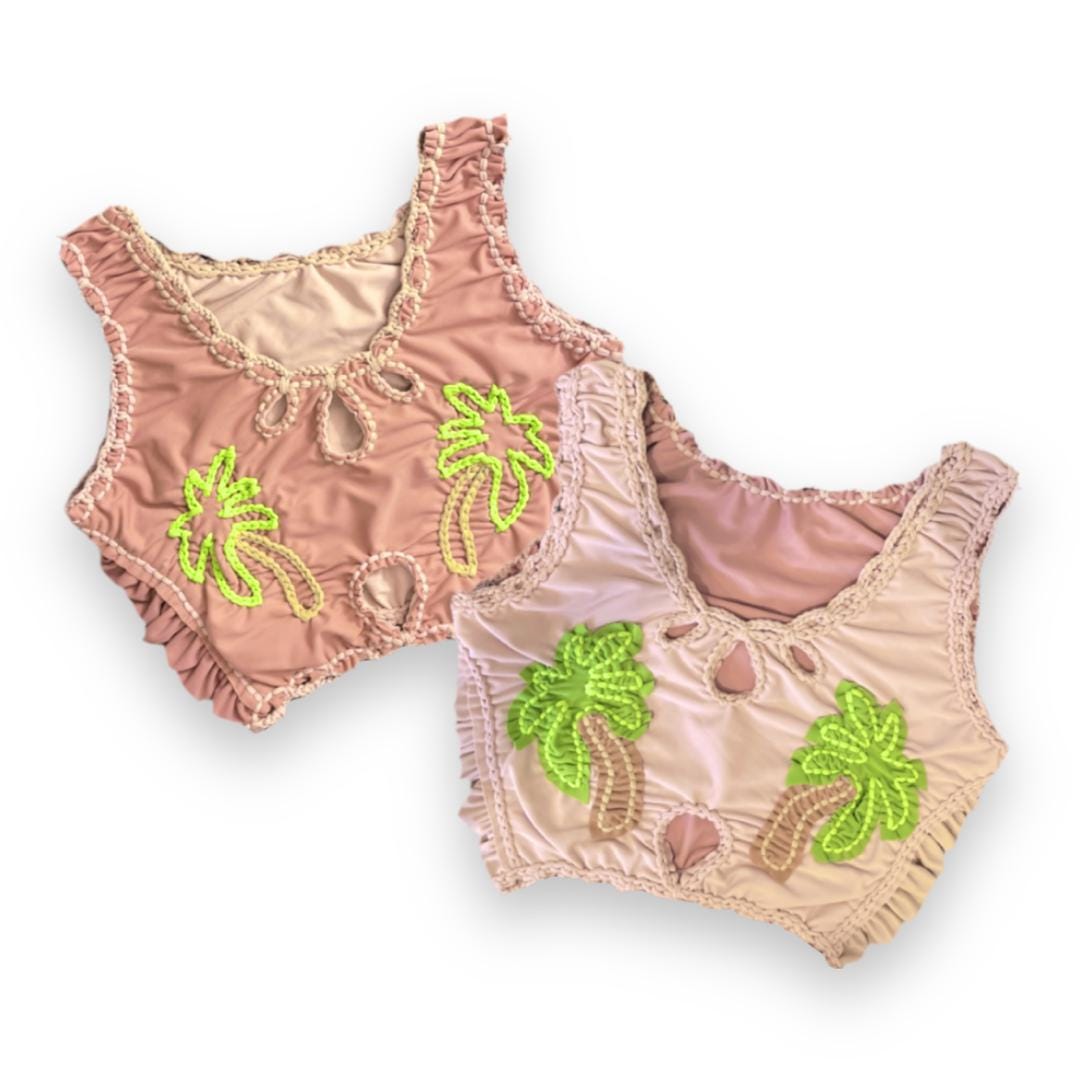COCO TANK TOP • blush and clay