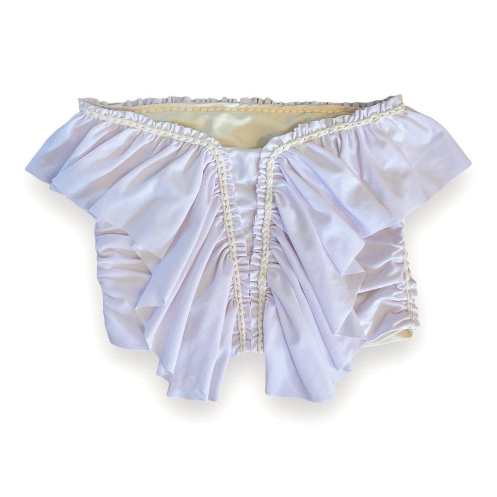 SWEETHEART RUFFLE TUBE TOP • custom colors