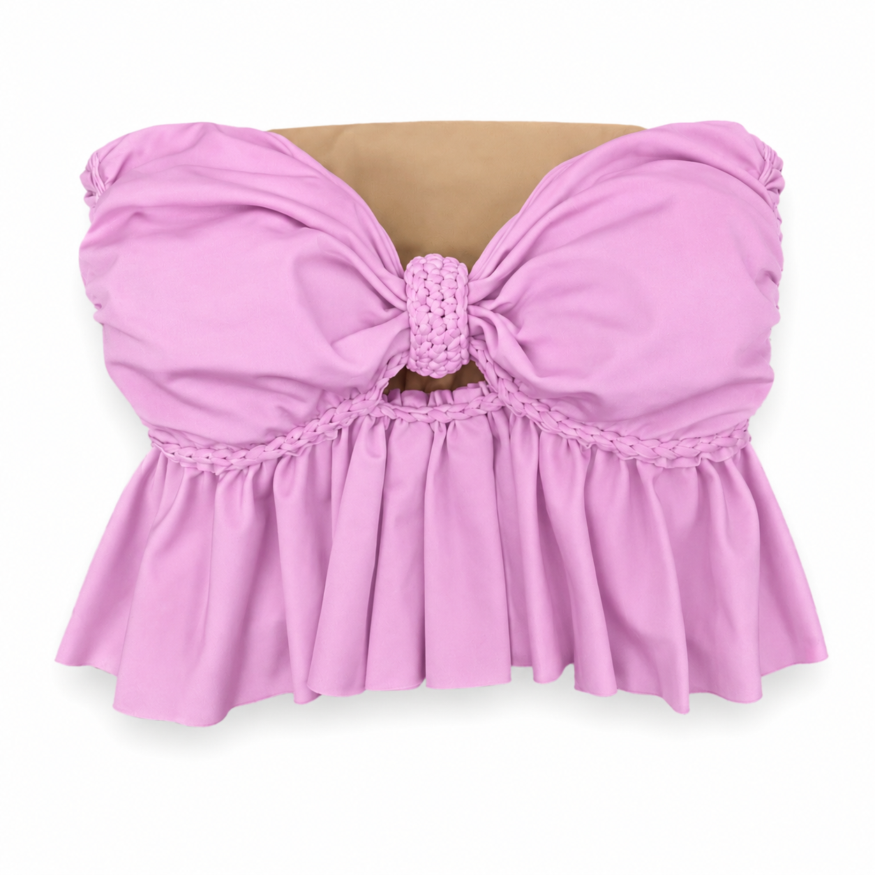Reversible Ruffle Bow Top