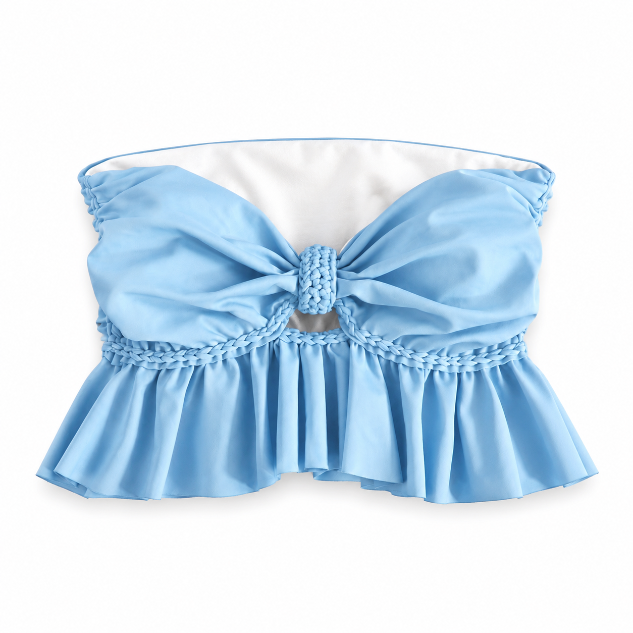 Reversible Ruffle Bow Top