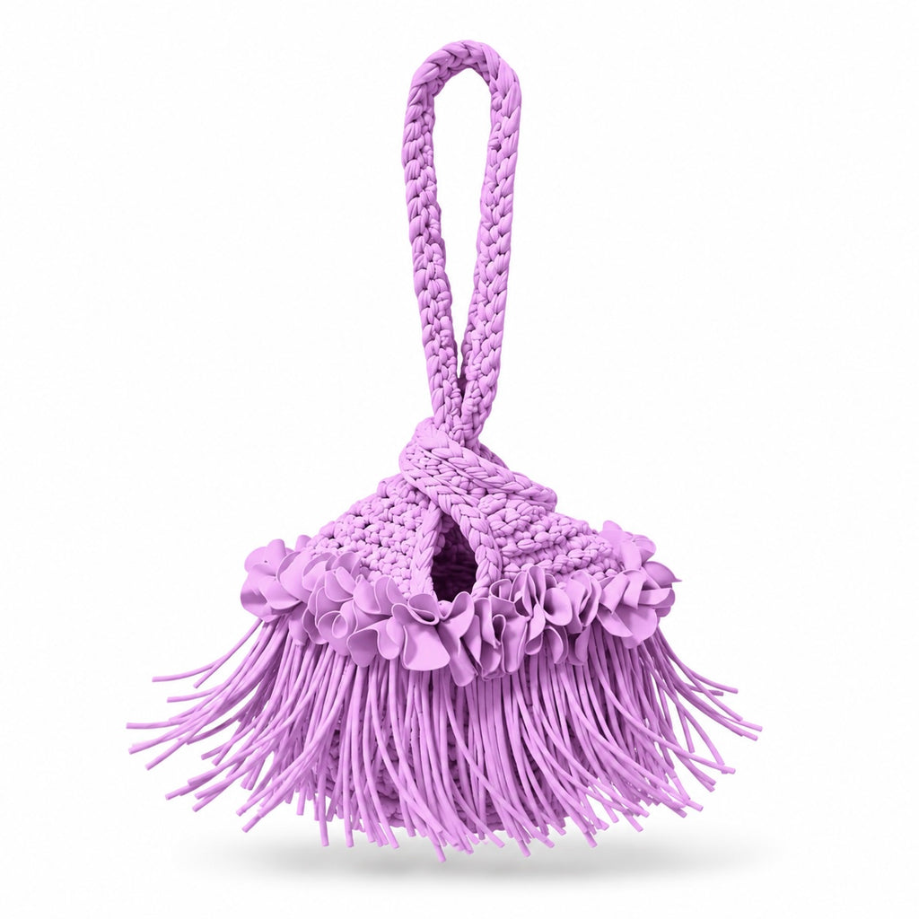 The Flower Fringe Mini Swing – Orchid