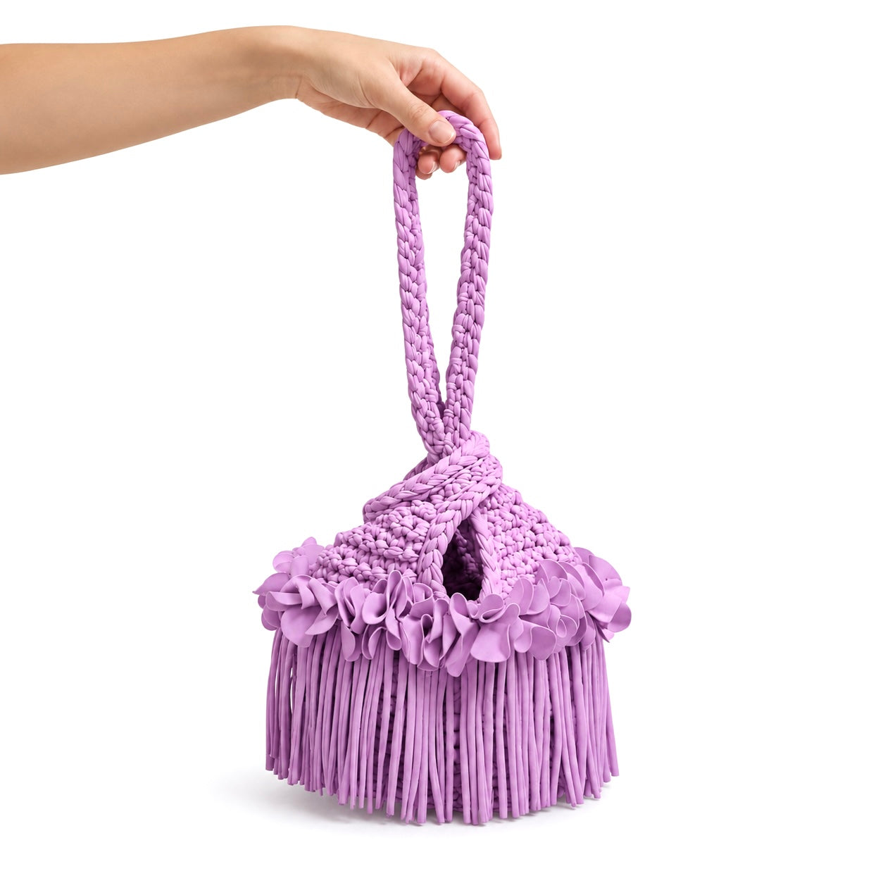 The Flower Fringe Mini Swing – Orchid