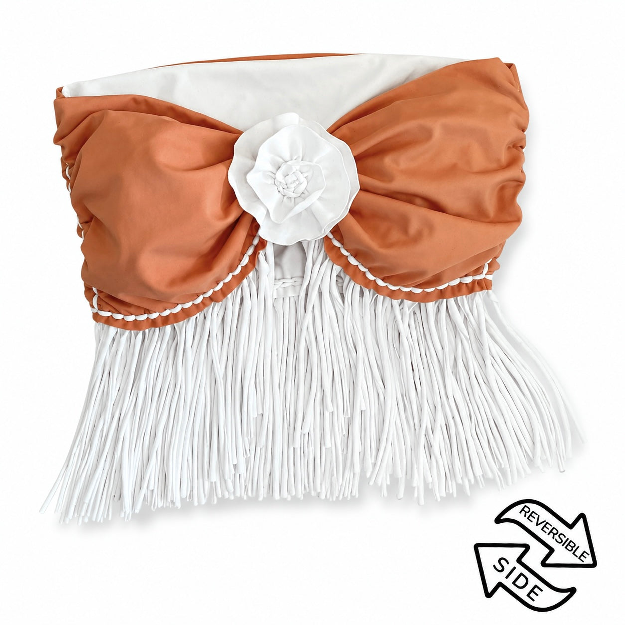 Reversible Fringe Rose Top