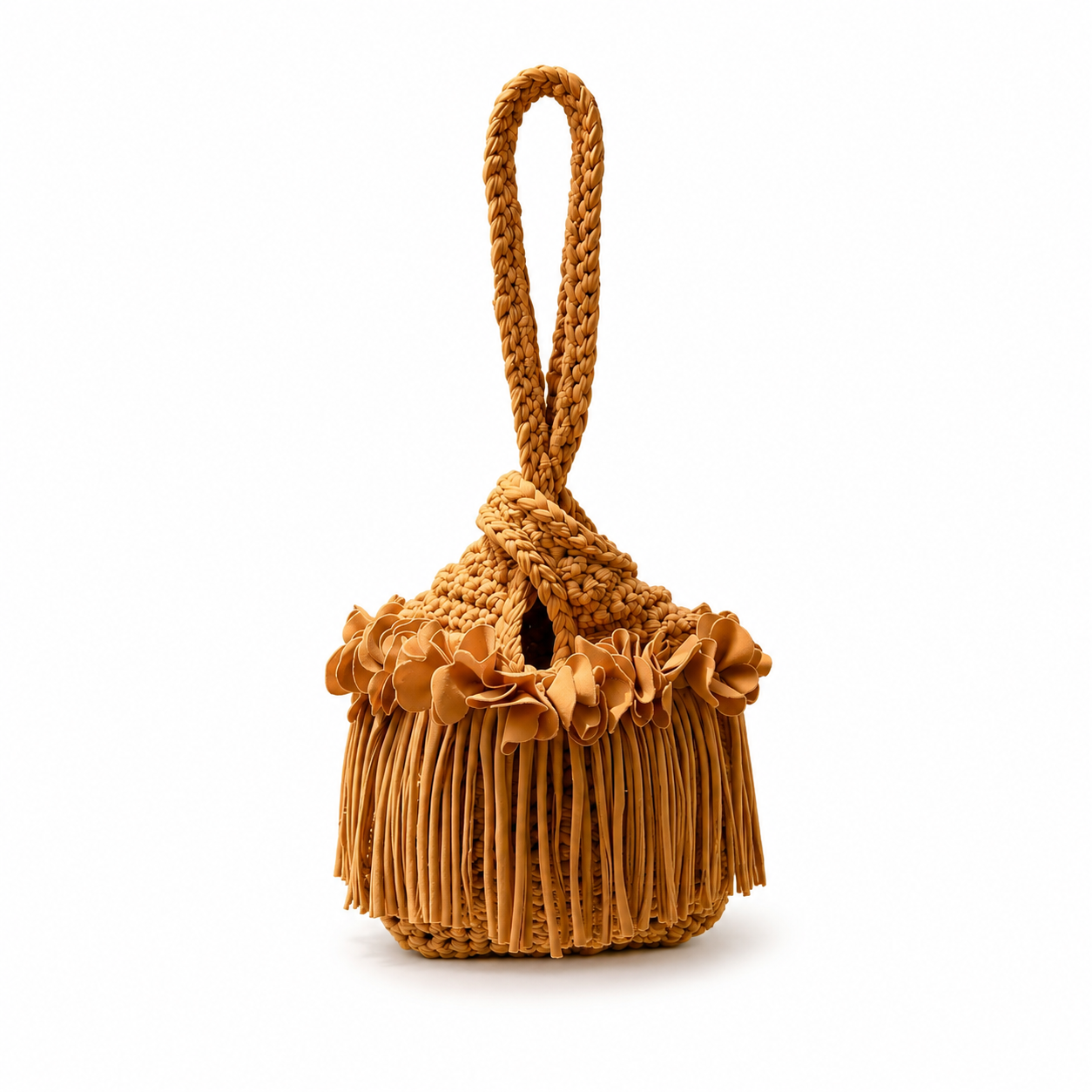 The Flower Fringe Mini Swing – Leather