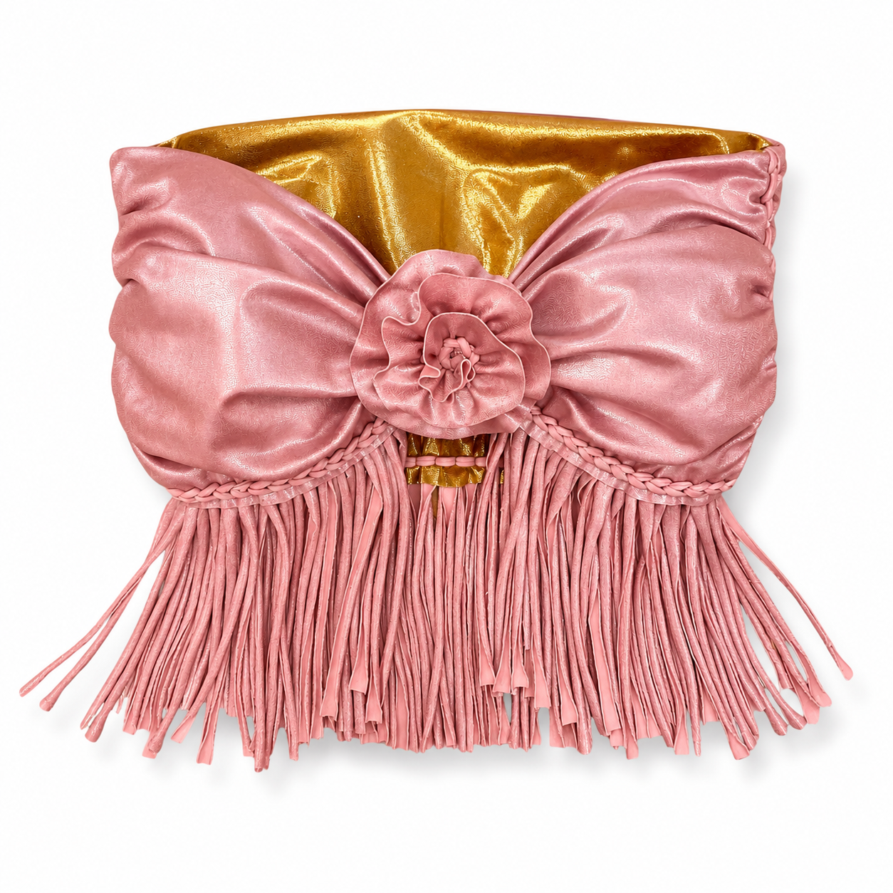 Reversible Fringe Rose Top – Rose Glow