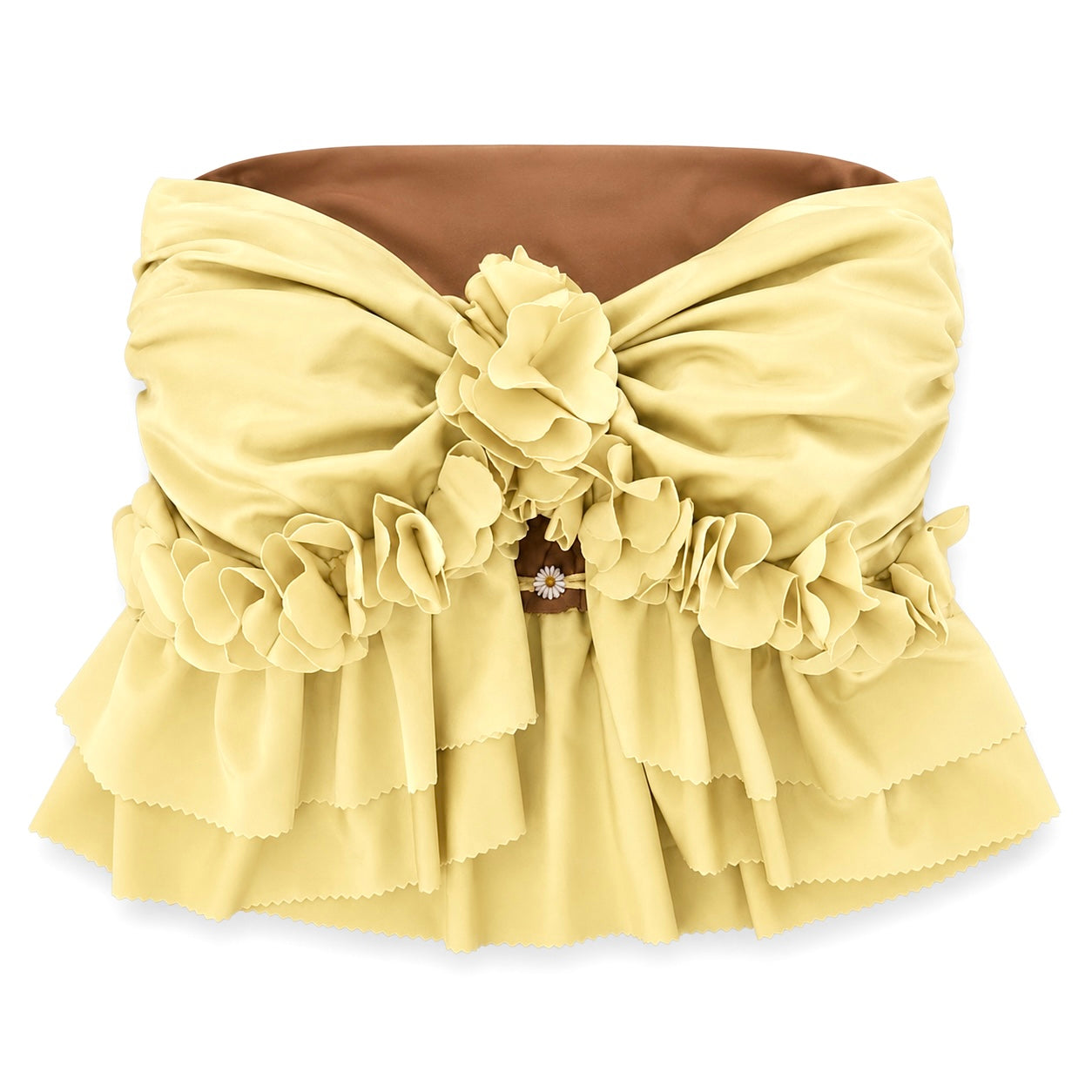 Frilly Flower Bandeau