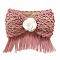 Crochet Fringe Rosette Top