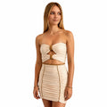 Reversible Double Bow Two Piece Set