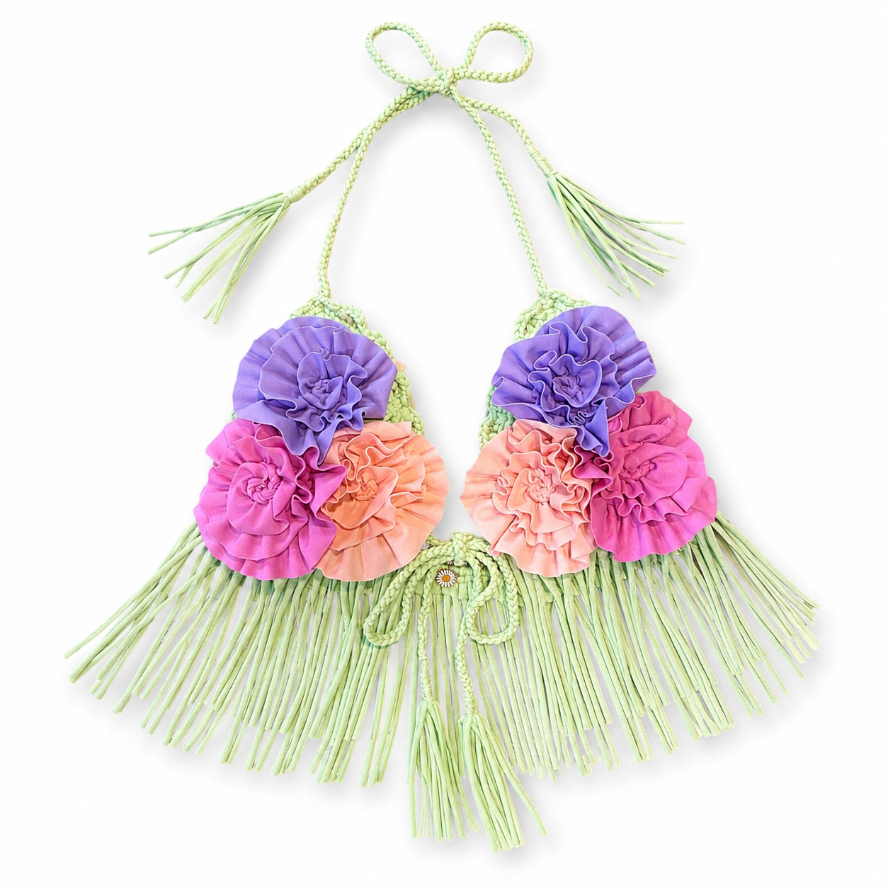 Flower Triangle Top