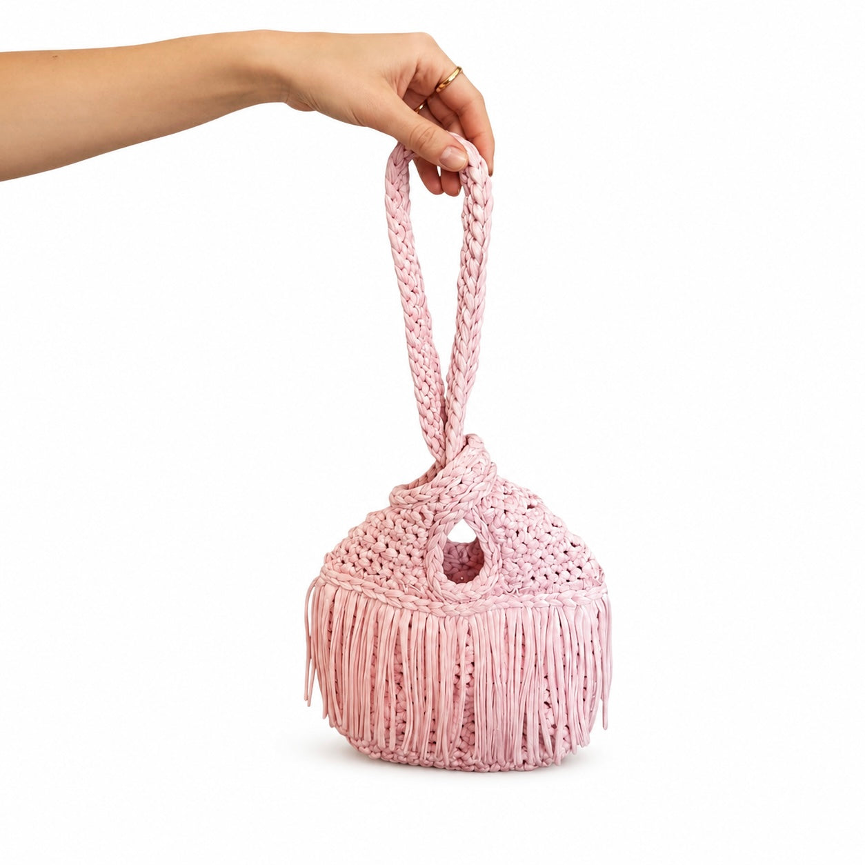 The Fringe Mini Swing – Petal