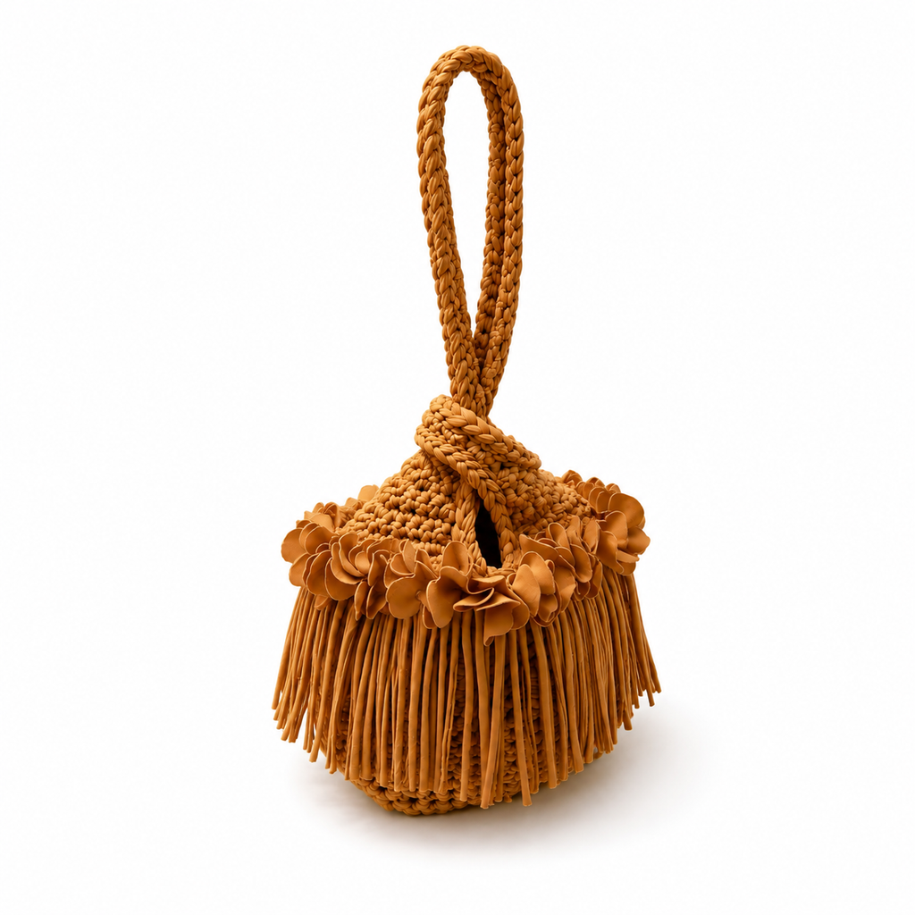 The Flower Fringe Mini Swing – Leather