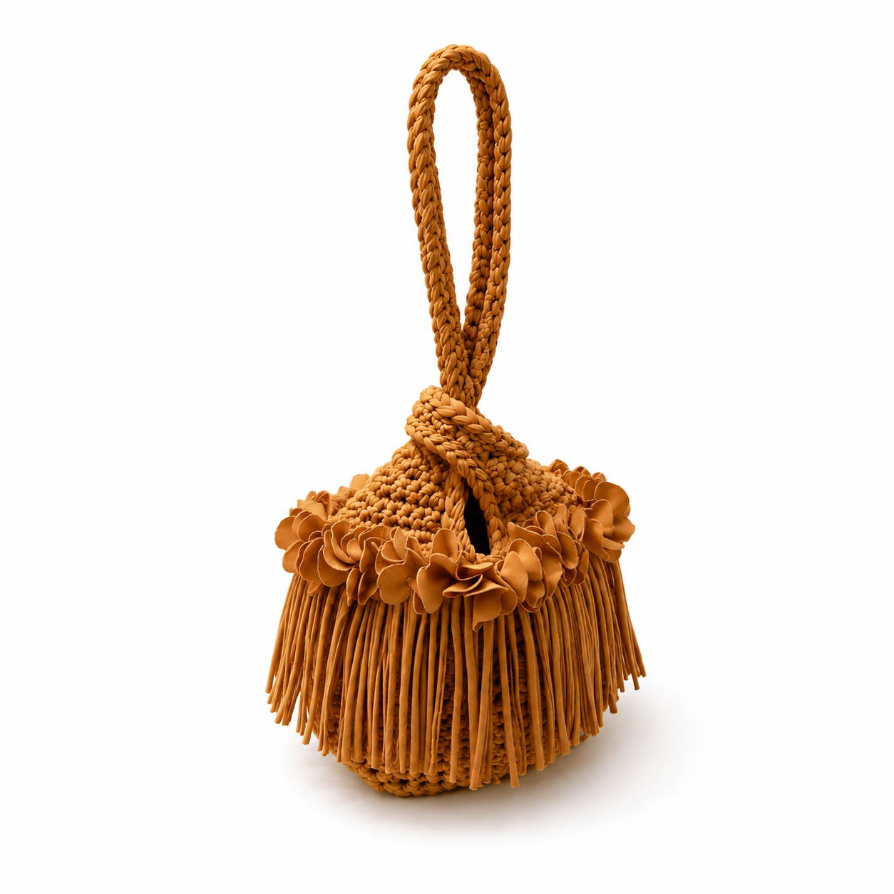 The Flower Fringe Mini Swing – Leather