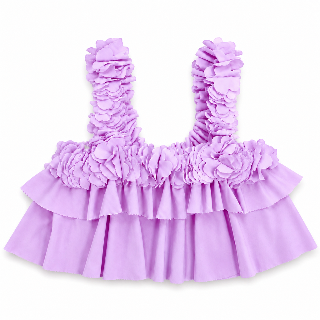 Frilly Flower Tiny Tank