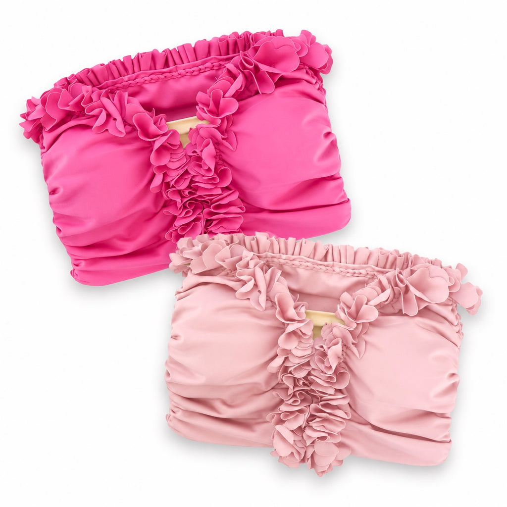 Flower Lei Tube Top