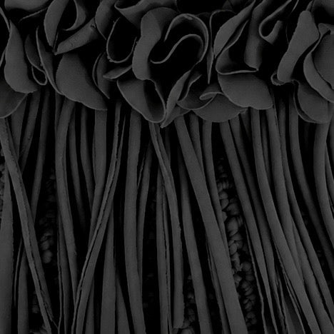 The Flower Fringe Mini – Onyx
