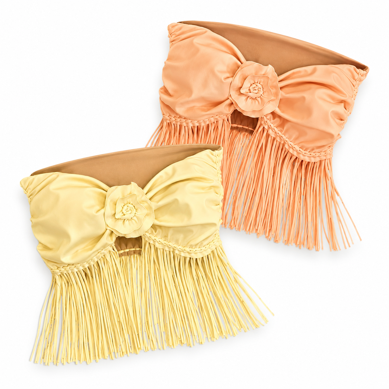 Reversible Fringe Rose Top