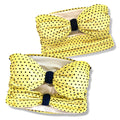 Reversible Bow Bandeau – Buttercup Dot