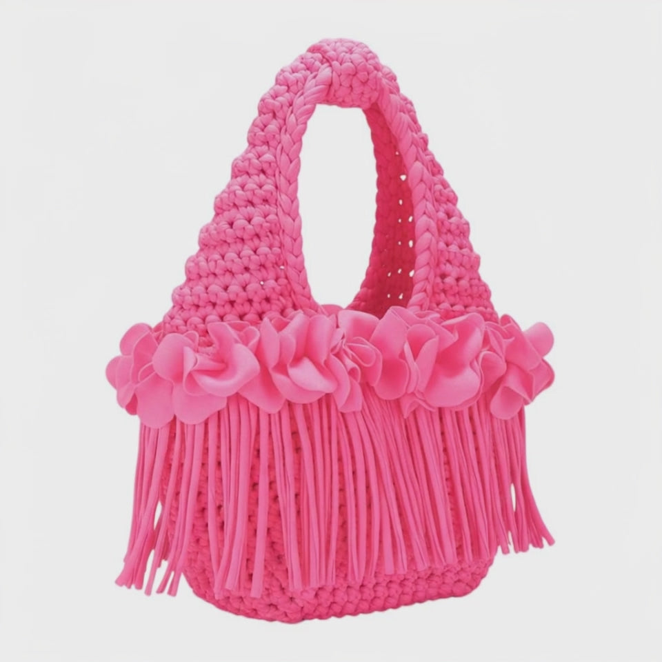 The Flower Fringe Mini – Hibiscus